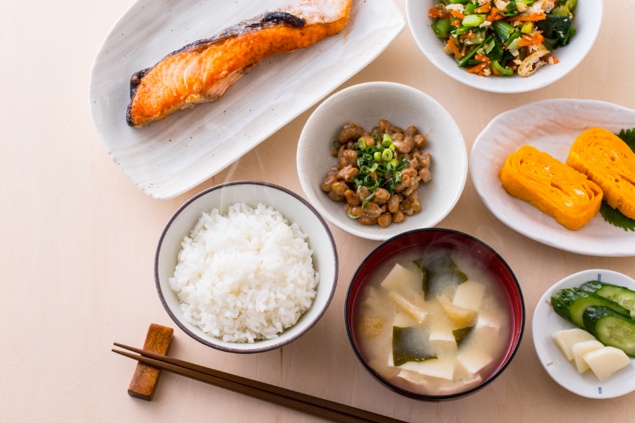 バランスのよい食事の画像