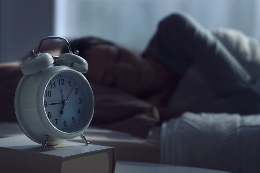 十分に睡眠を取るの画像